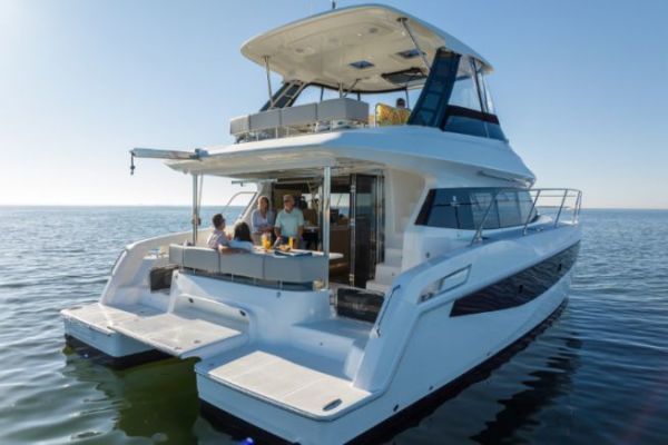 The Aquila 42 is a comfortable catamaran for family cruising