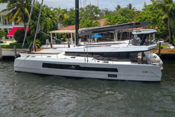 The long portholes of the McConaghy MC60 give a good idea of the boat's habitability.