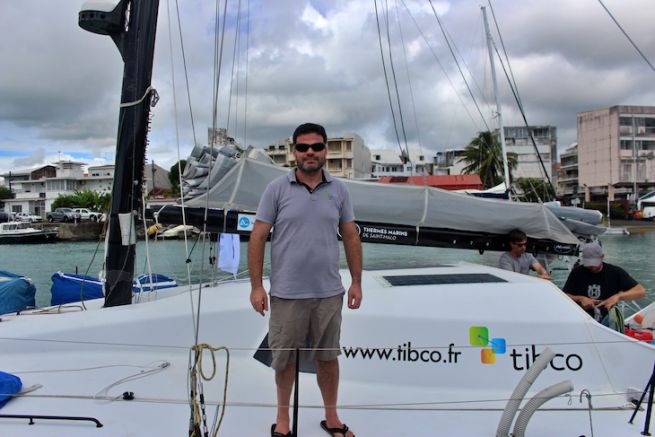 Lock Fequet before the start of the 2019 Atlantic Challenge