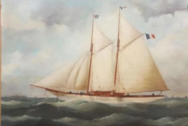 Velox, painting from 1898