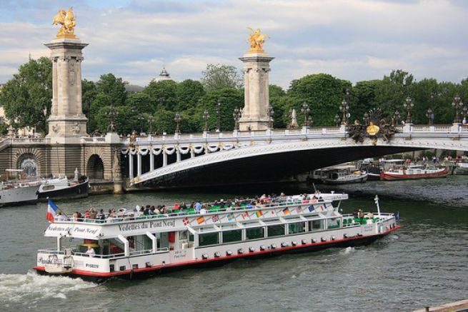 Les Bateaux-mouches have been visiting Paris since 1949