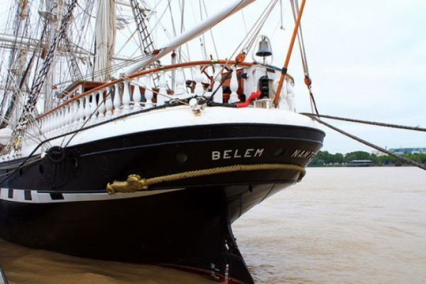 The Belem, from the merchant ship to the luxury yacht