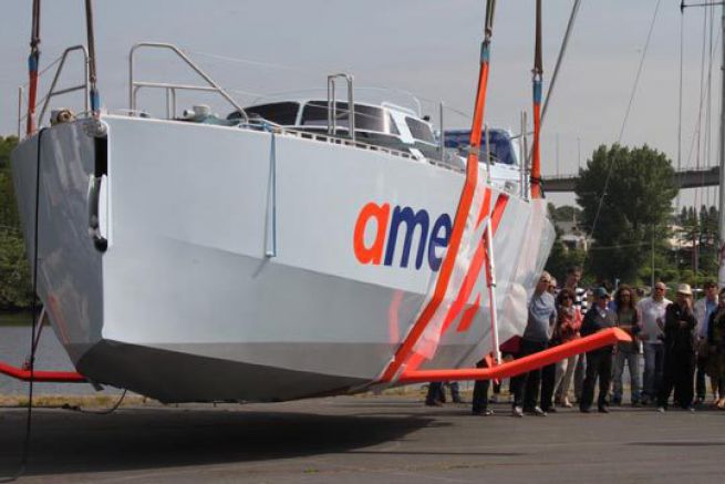 The AmerX40, the monohull that aims to revolutionise cruise navigation