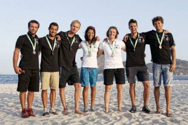 Tricolor medallists at the Rio Test Event