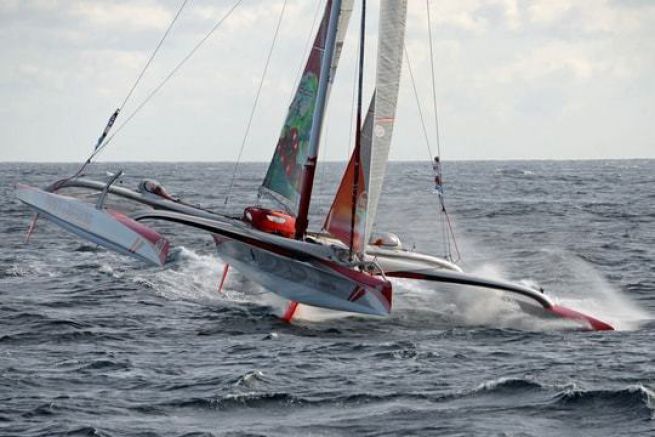 Lionel Lemonchois discusses the conditions of his capsizing aboard Prince of Brittany