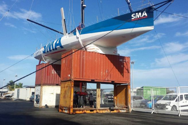 A homemade berth for SMA in Guadeloupe