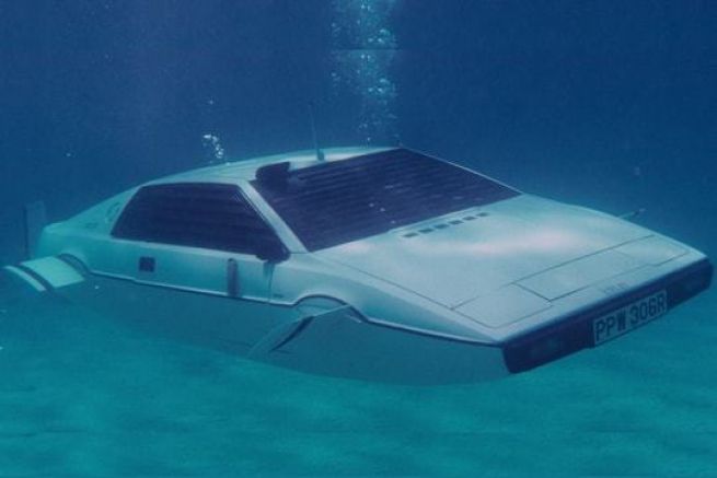 The Lotus Spirit S1 in the James Bond The Spy who loved me
