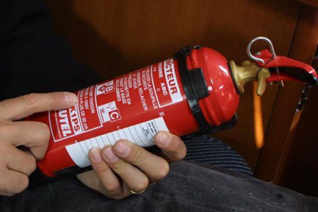 Which extinguisher for which fire?