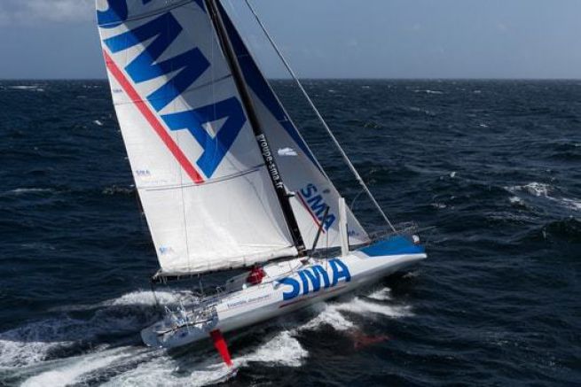 The Imoca SMA, the crazy Odyssey of the ghost racing yacht