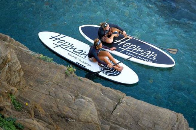 The connected Hopman stand-up paddle