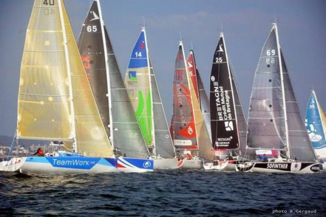 Start of the Solo Concarneau 2016