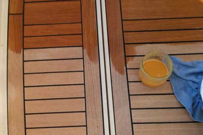 Mattco, and the teak from my boat is all beautiful