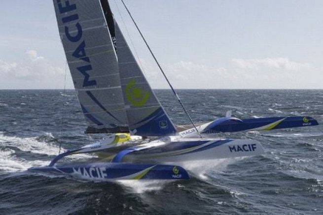 170 miles behind Franois Gabart in the Atlantic Record