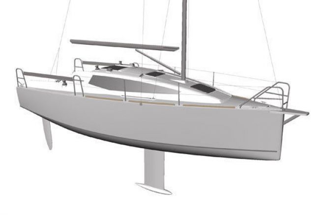Maxus 24 EVO, a lifting keel for this transportable