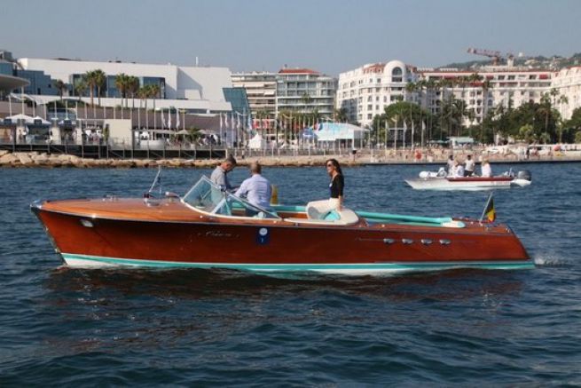 Riva Aquarama at the Cannes Yachting Festival Elegance Competition