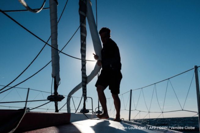 Understanding the sails of an IMOCA in the Vende Globe