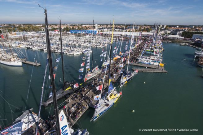Relive the start of the 2016 Vendée Globe
