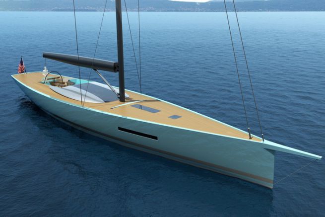 Egoist, sloop concept by Philippe Briand