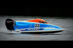 This Haugaard Racing UIM Powerboat Formula 4 is in need of a makeover.