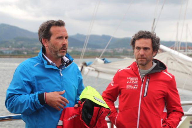 Lionel de la Hosseraye, Tribord and Tanguy de Lamotte habitable sailing product manager