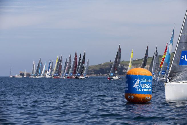 Start of the 2nd leg of the Solitaire du Figaro