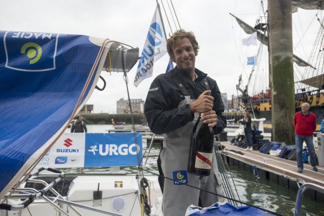 Charlie Dalin wins the 4th leg of the Solitaire Urgo Le Figaro