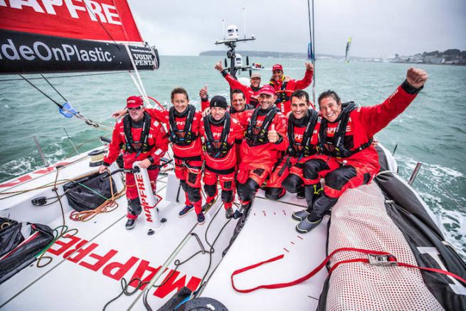 Victory for MAPFRE on the first Leg Zero stage