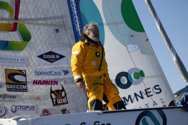 Spectacular achievement: Northwest Passage on a sports catamaran for Yvan Bourgnon!