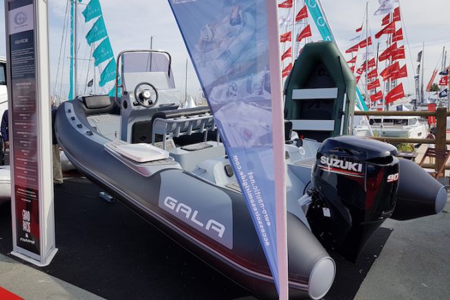 The Gala V580F exhibited at the Grand Pavois in La Rochelle 2017