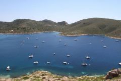 Cabrera's secrets in front of Majorca in the Balearic Islands