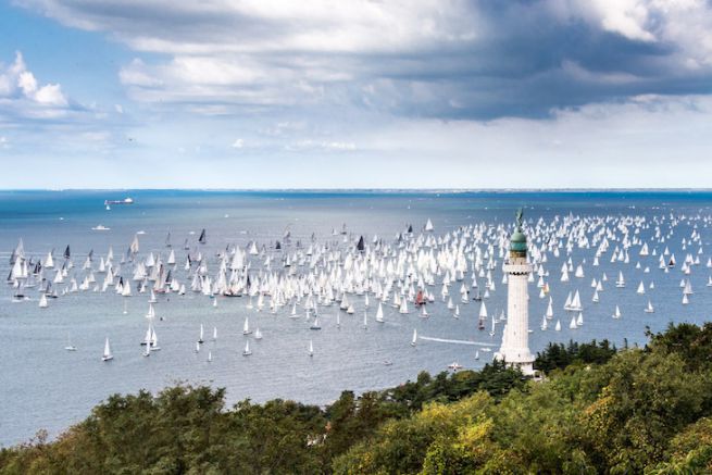 Start of the Barcolana Autumn Cup