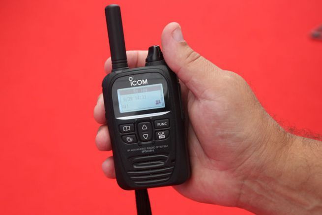 Preview of Icom's new magic walkie-talkie!