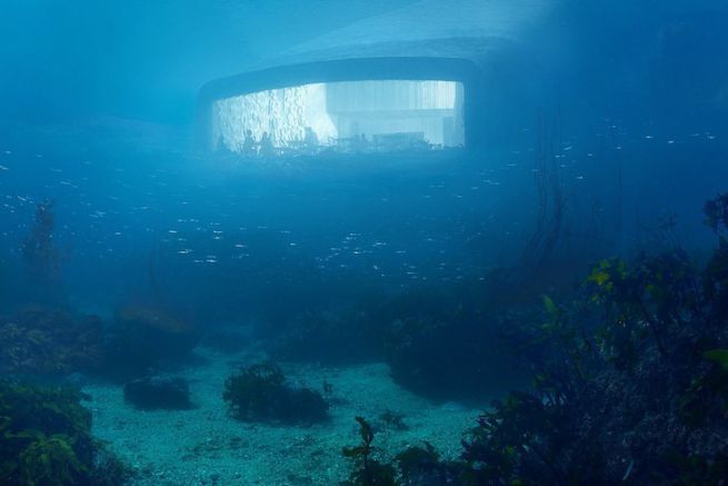 Under, Europe's first underwater restaurant