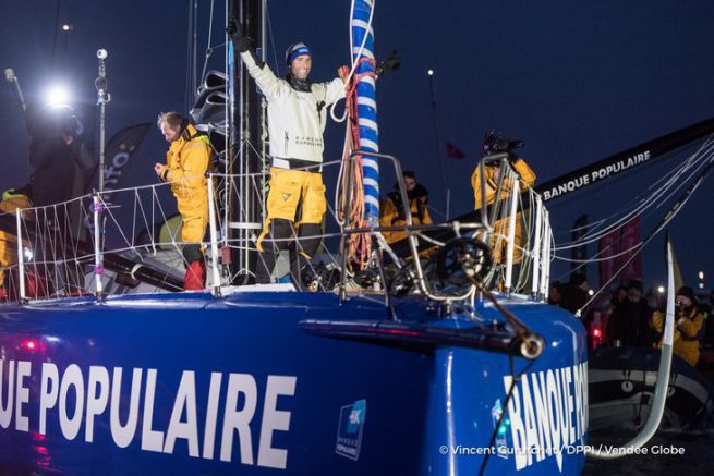 Victory for Armel le Clac'h in the 2016 Vende Globe