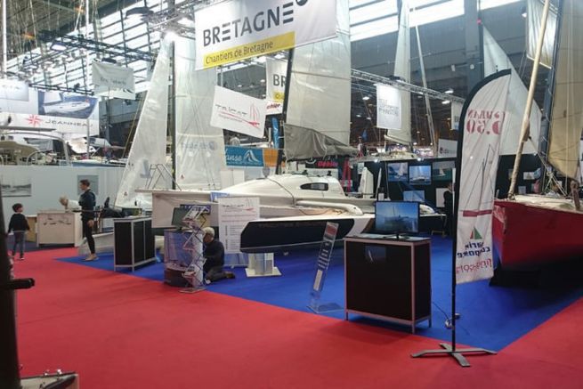 Tricat booth at the Nautic 2016
