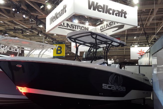 The Wellcraft stand at the Nautic 2015