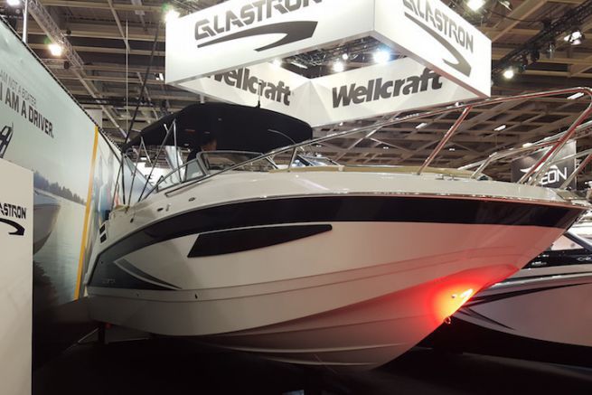Glastron booth at Nautic 2017