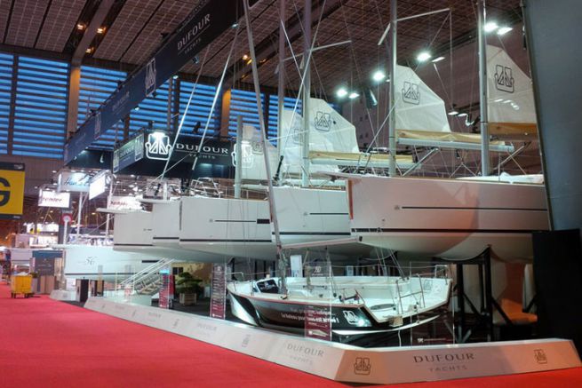 Dufour Yachts stand at the Nautic 2016