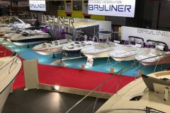 The Bayliner stand at Nautic 2016