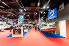 The Zodiac stand at the Nautic 2016