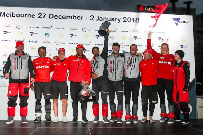 MAPFRE winner of the 3rd stage of the Volvo Ocean Race