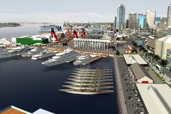 The 2021 America's Cup Village