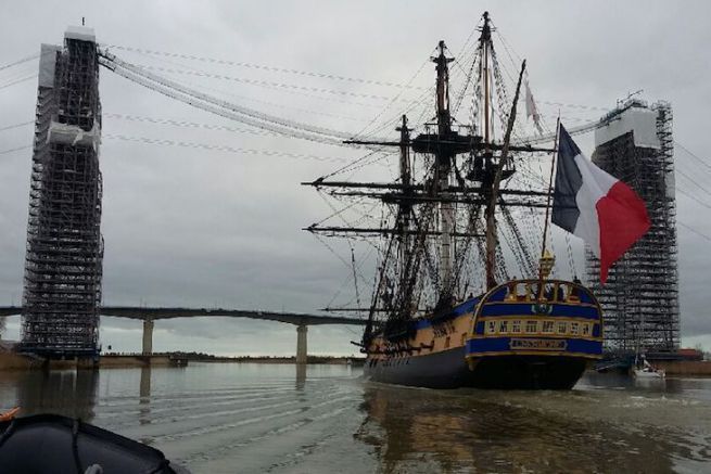 The Hermione is casting off for her new big trip!