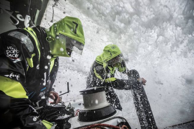 Aboard the Dongfeng Race Team