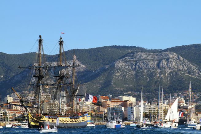 Five days of celebration in Toulon for the visit of the Hermione
