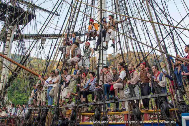 L'Hermione returns from the Mediterranean: last stop planned in Bordeaux