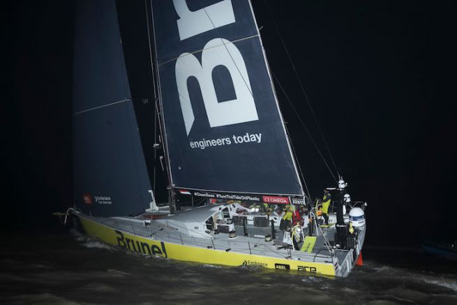 Victory for Team Brunel on the 9th leg of the Volvo Ocean Race