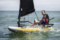 Tiwal, the inflatable sailboat in 2 bags