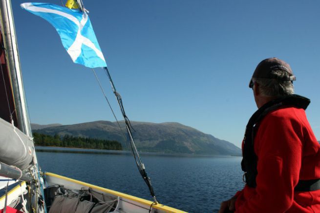 SailCaledonia Stage 2: 1st navigation on the Lochs of Scotland