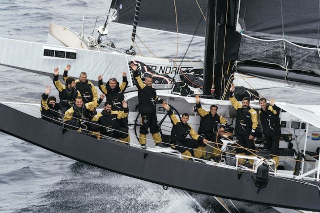 The crew of Spindrift Racing